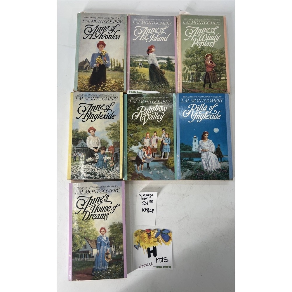 1992 The Complete Anne Of Green Gables Boxed Set 2-8 L.M. Montgomery